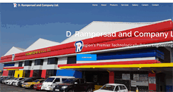 Desktop Screenshot of drampersad.com